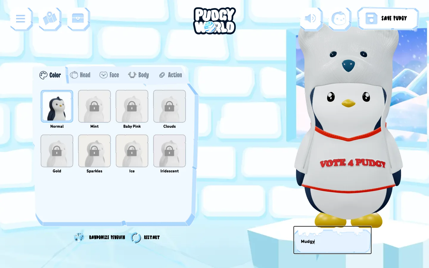 Pudgy World screenshot